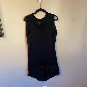 BCBG MAXAZRIA Mini Dress with Decorative Trim S